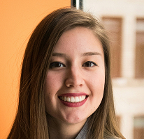 Fotografía de Victoria Lawson, CFO de una compañía destacada en trading financiero